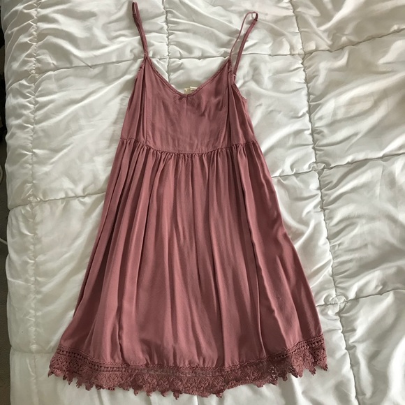 mauve sundress